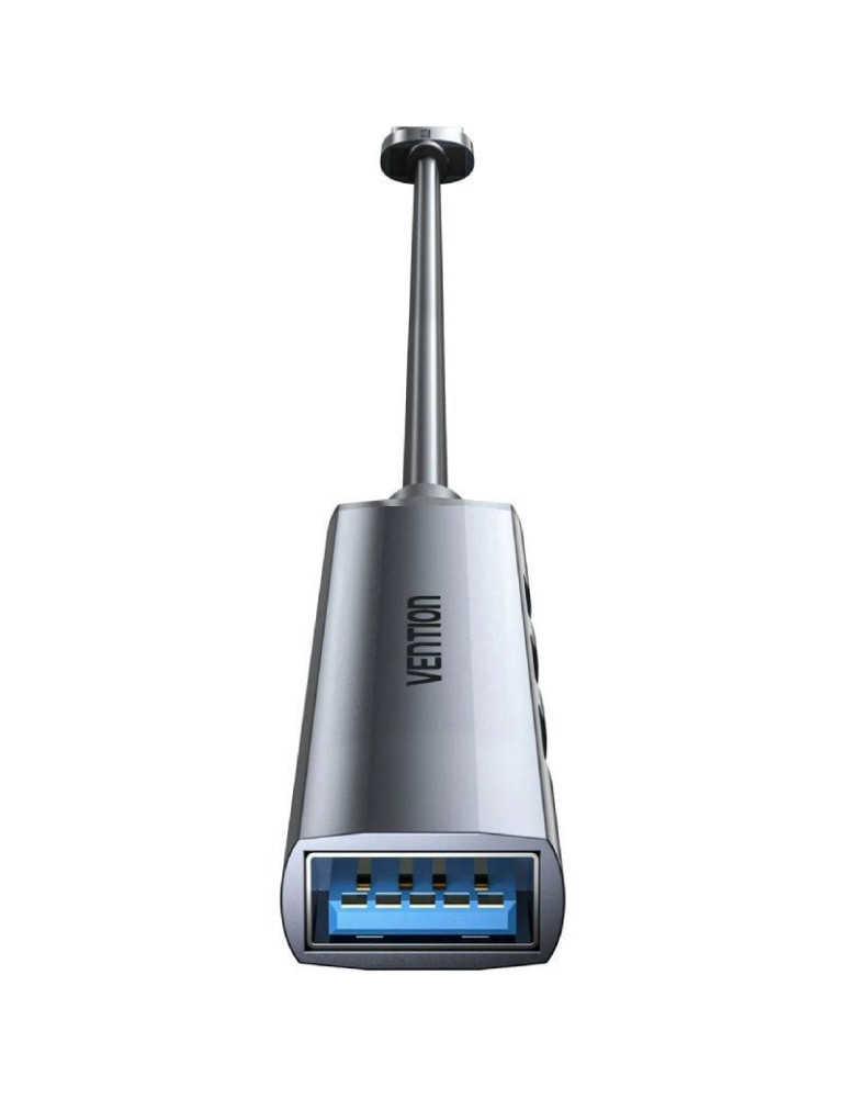 Hub USB 3.0 Vention CKOHB/ 4xUSB/ Gris