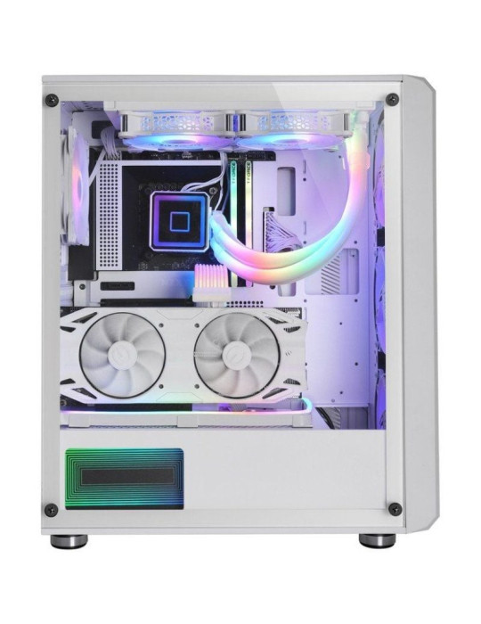 Caja Gaming Semitorre Mars Gaming MC-VAULT/ Blanca