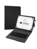 Funda con Teclado Subblim Keytab Pro USB para Tablets de 10.1"-11"/ Negra
