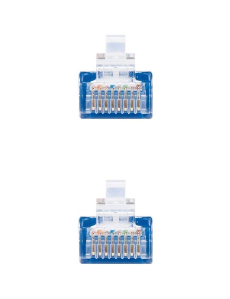 Cable de Red RJ45 UTP Nanocable 10.20.0400-BL Cat.6/ 50cm/ Azul