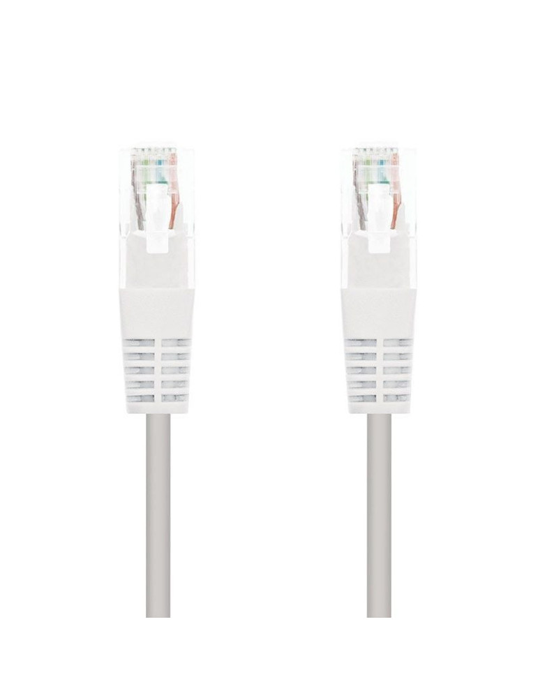 Cable de Red RJ45 UTP Nanocable 10.20.0403-W Cat.6/ 3m/ Blanco