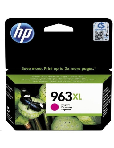 Cartucho de Tinta Original HP n 963 XL Alta Capacidad/ Magenta