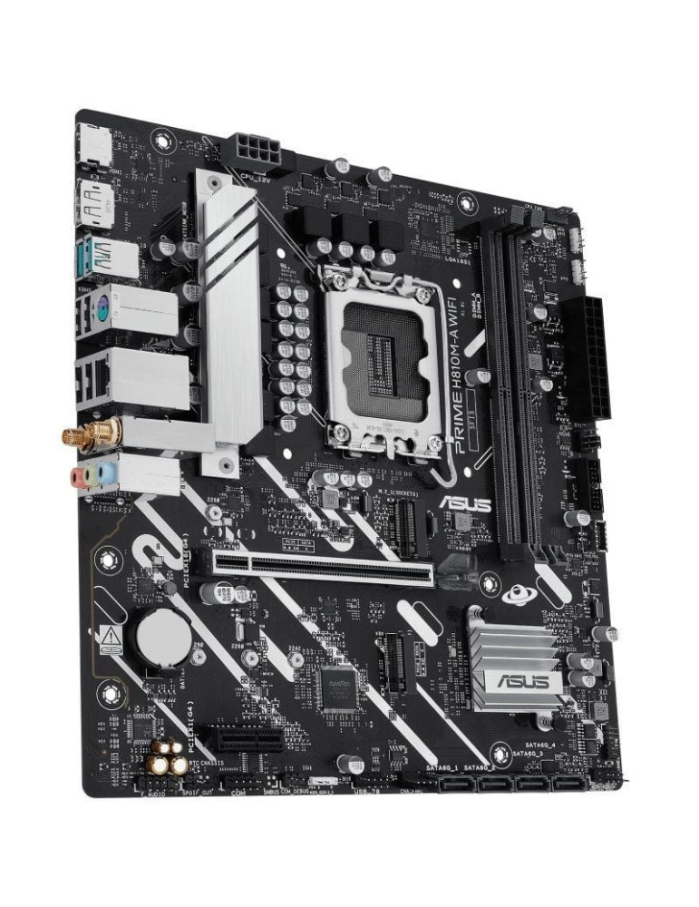Placa Base Asus Prime H810M-A WIFI Socket 1851/ DDR5/ PCIe 4.0/ Micro ATX