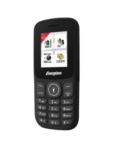 Teléfono Móvil Energizer E130SEU1 para Personas Mayores/ Negro 2