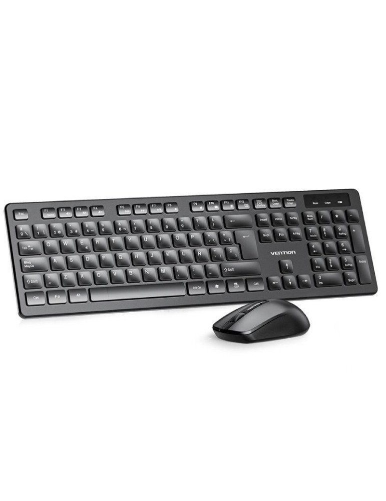 Teclado y Ratón Inalámbricos Vention Combo KTDB0-ES