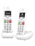 Teléfono Inalámbrico Gigaset E290/ Pack DUO/ Blanco