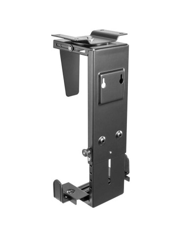 Soporte Bajo Mesa/de Pared Aisens MPC04-203 para PC/ Antirrobo/ hasta 10kg 2
