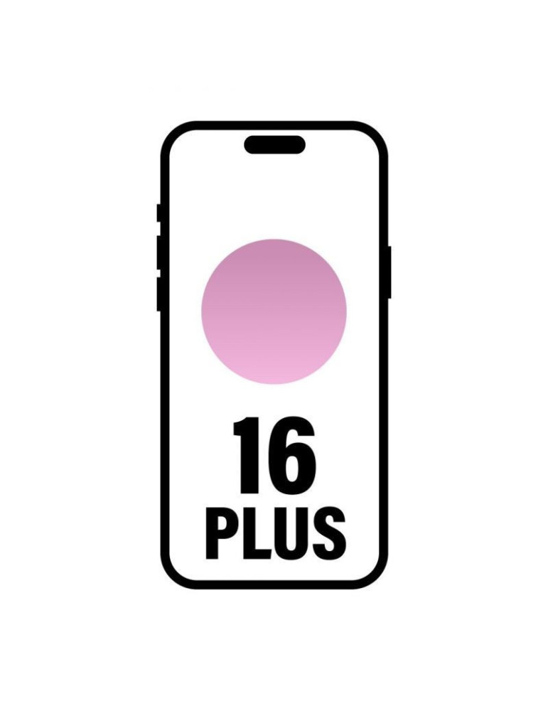 Smartphone Apple iPhone 16 Plus 256GB/ 6.7"/ 5G/ Rosa