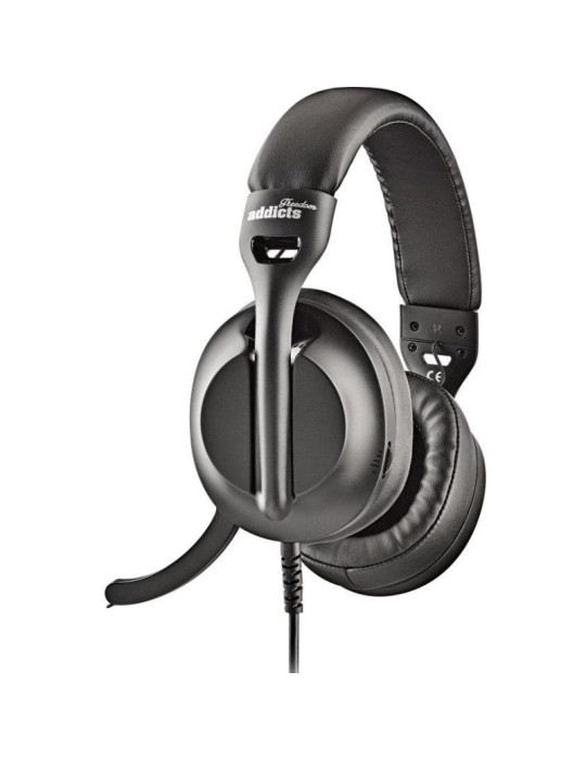 Auriculares NGS VOX805 USB-C/ con Micrófono/ USB Tipo-C/ Negros