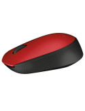 Ratón Inalámbrico Logitech M171/ Hasta 1000 DPI/ Rojo