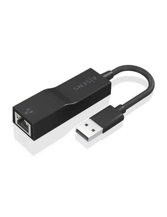 Adaptador USB 3.0 - RJ45 Aisens A106-0766/ 1000Mbps