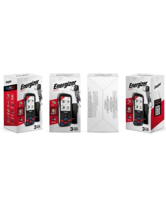 Teléfono Móvil Energizer E284S para Personas Mayores/ Negro