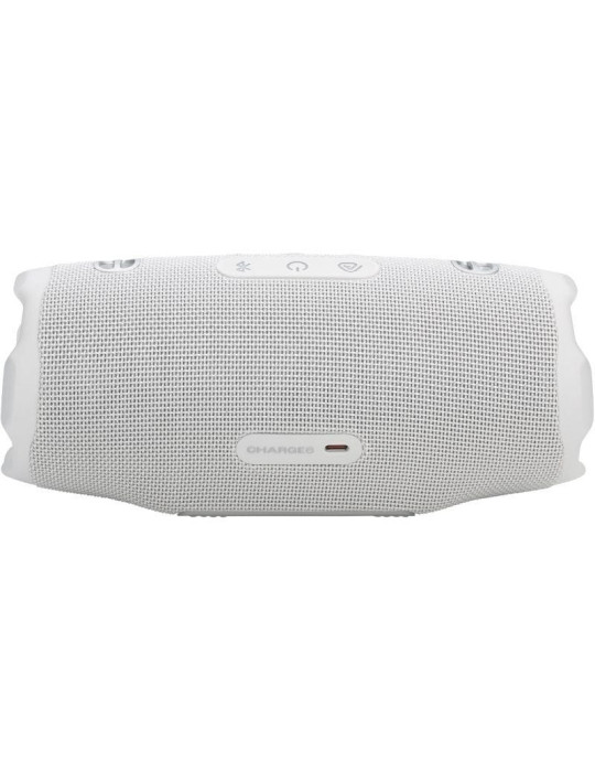 Altavoz con Bluetooth JBL Charge 6/ 45W/ 1.0/ Blanco