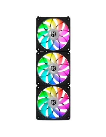 Pack 3 Ventiladores Nox Easy Link/ ARGB/ 12cm