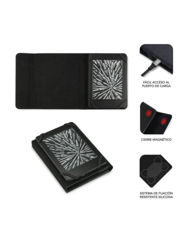 Funda para libro electrónico Subblim Clever Case/ Negra 2
