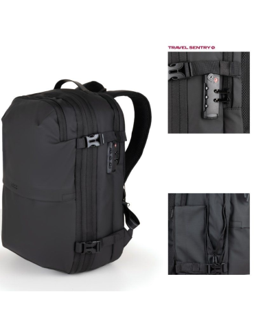 Mochila TooQ TQBP-V101-BK/ Negra/ Incluye Bomba de Aire 2