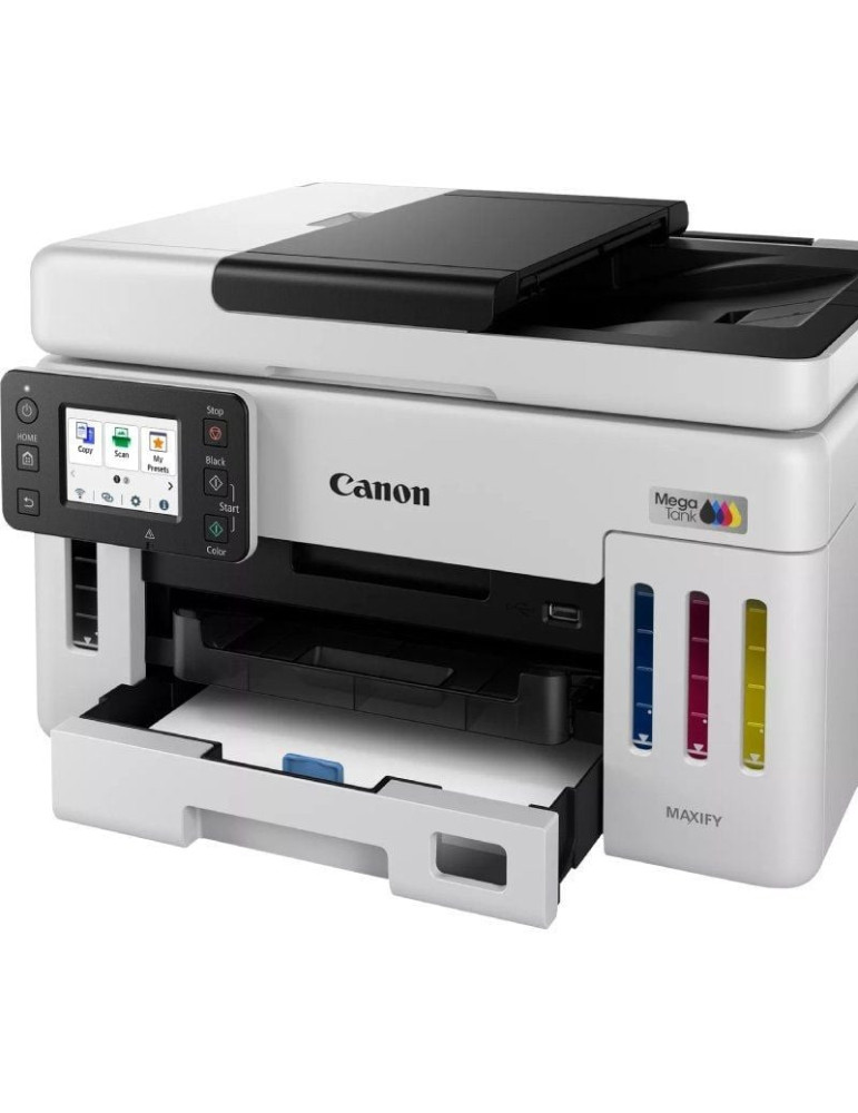 Multifunción Recargable Canon MAXIFY GX6150 MegaTank WiFi/ Dúplex/ Blanca