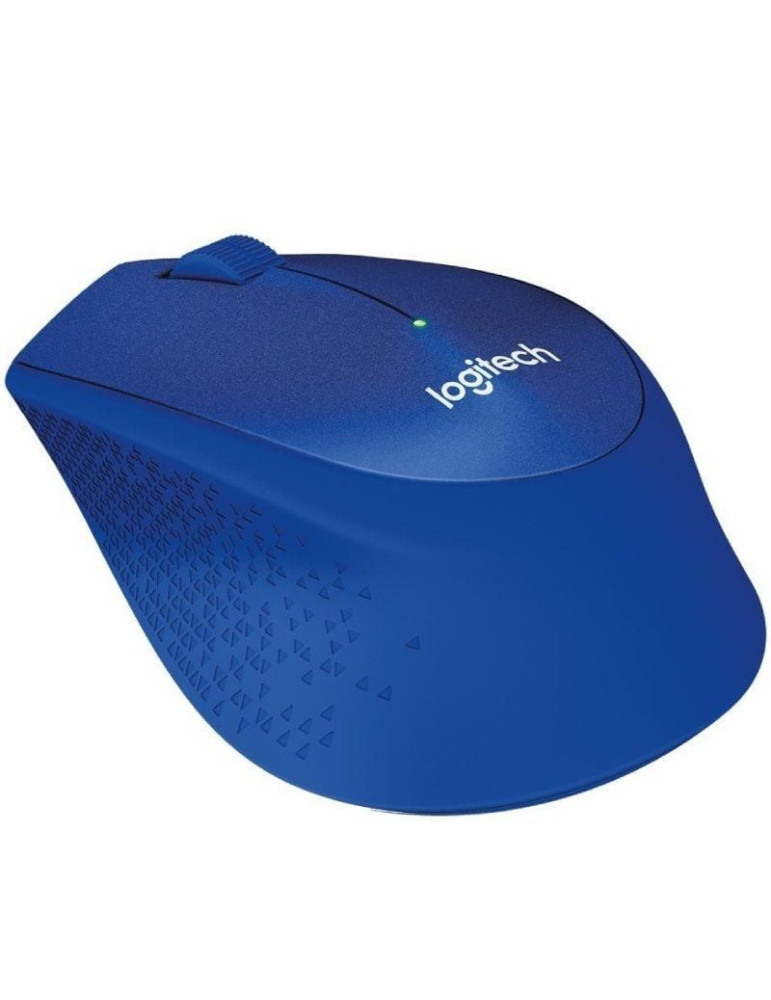 Ratón Inalámbrico Logitech M330 Silent Plus/ Hasta 1000 DPI/ Azul