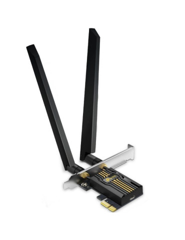 Tarjeta de Red Inalámbrica-PCI Express TP-Link Archer TBE400E/ WiFi 7/ 6500Mbps/ 2.4/5GHz/6GHz 2
