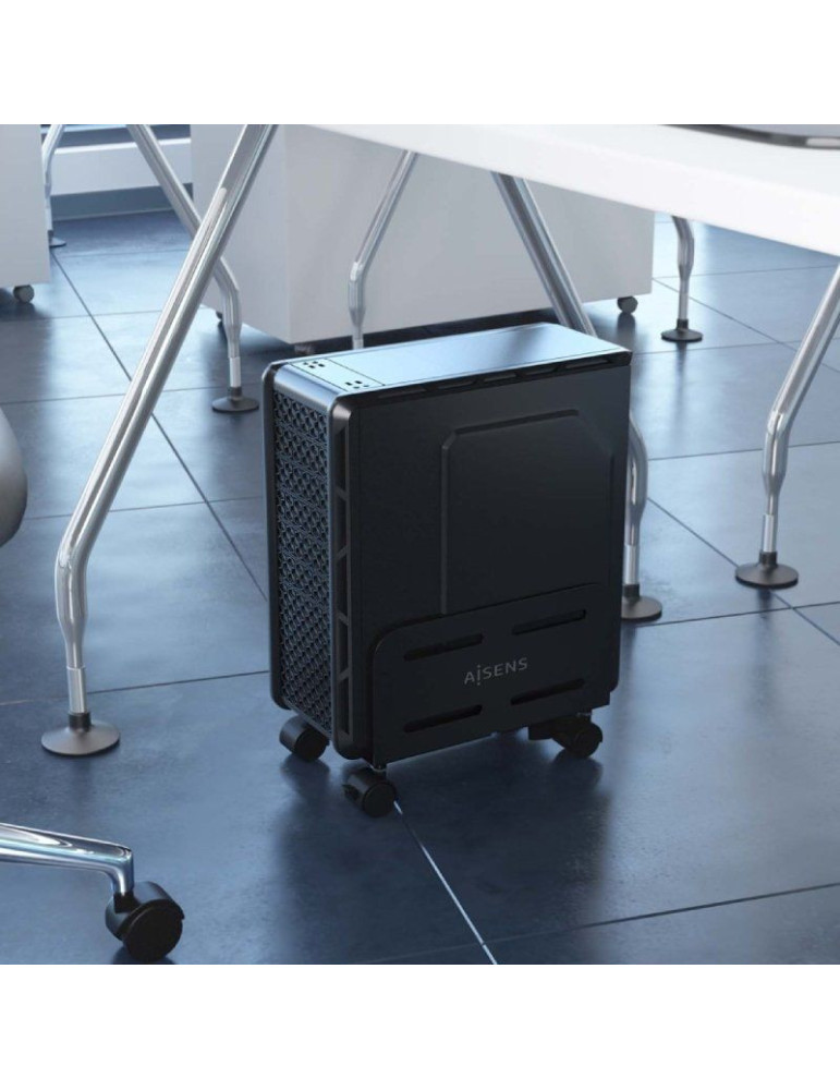 Soporte CPU con Ruedas para PC Aisens MPC06-207 para PC/ hasta 10kg
