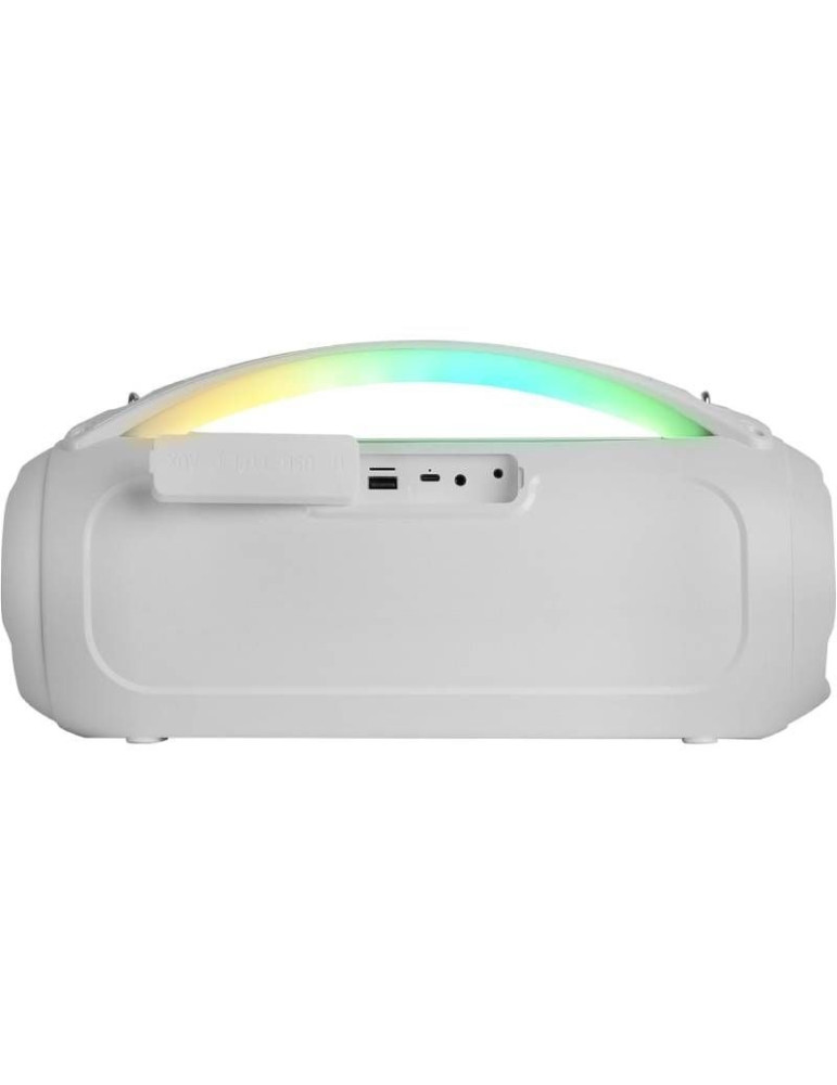 Altavoz con Bluetooth Mars Gaming MS-PULSE/ 50W RMS/ 2.0/ Blanco