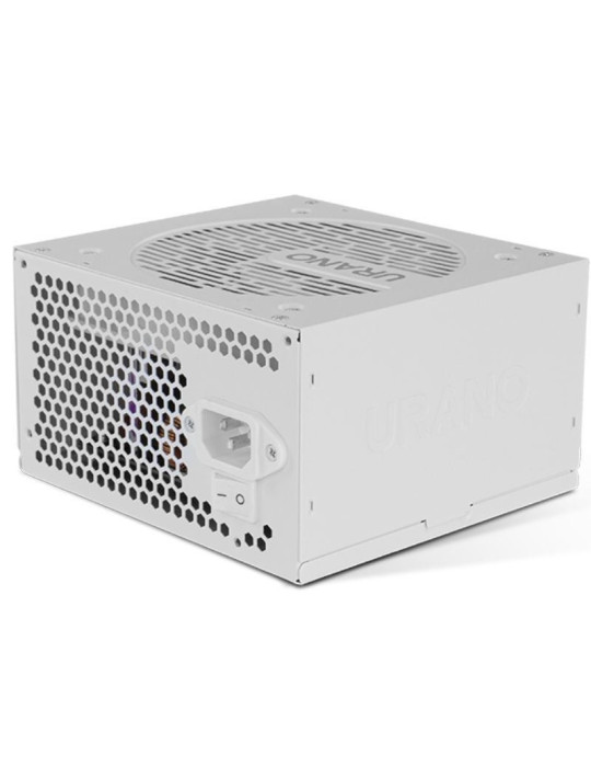 Fuente de Alimentación Nox Hummer Urano Pro White/ 550W/ Ventilador 12cm/ 80 Plus Bronze