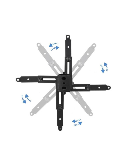 Soporte de Techo para Proyector TooQ PJ2012T-B/ Inclinable/ hasta 20kg