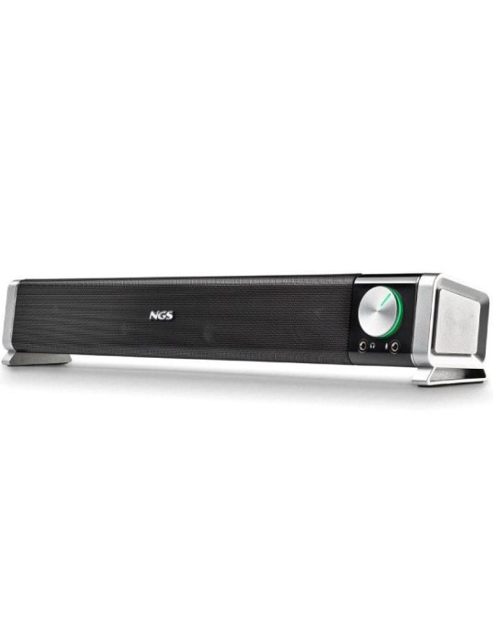 Barra de Sonido con Bluetooth NGS Subway/ 40W/ 2.0/ Negra