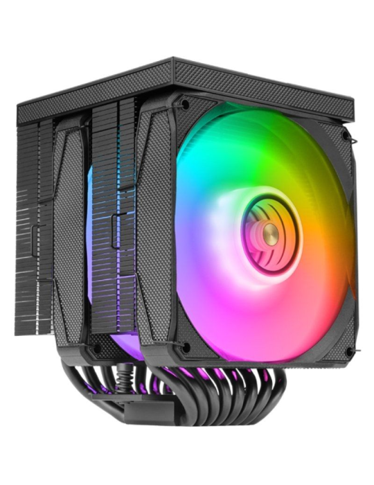 Ventilador con Disipador Mars Gaming MCPU-LCDPRO/ 12cm