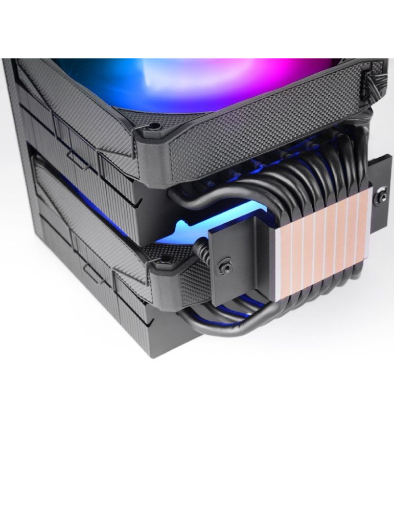 Ventilador con Disipador Mars Gaming MCPU-LCDPRO/ 12cm