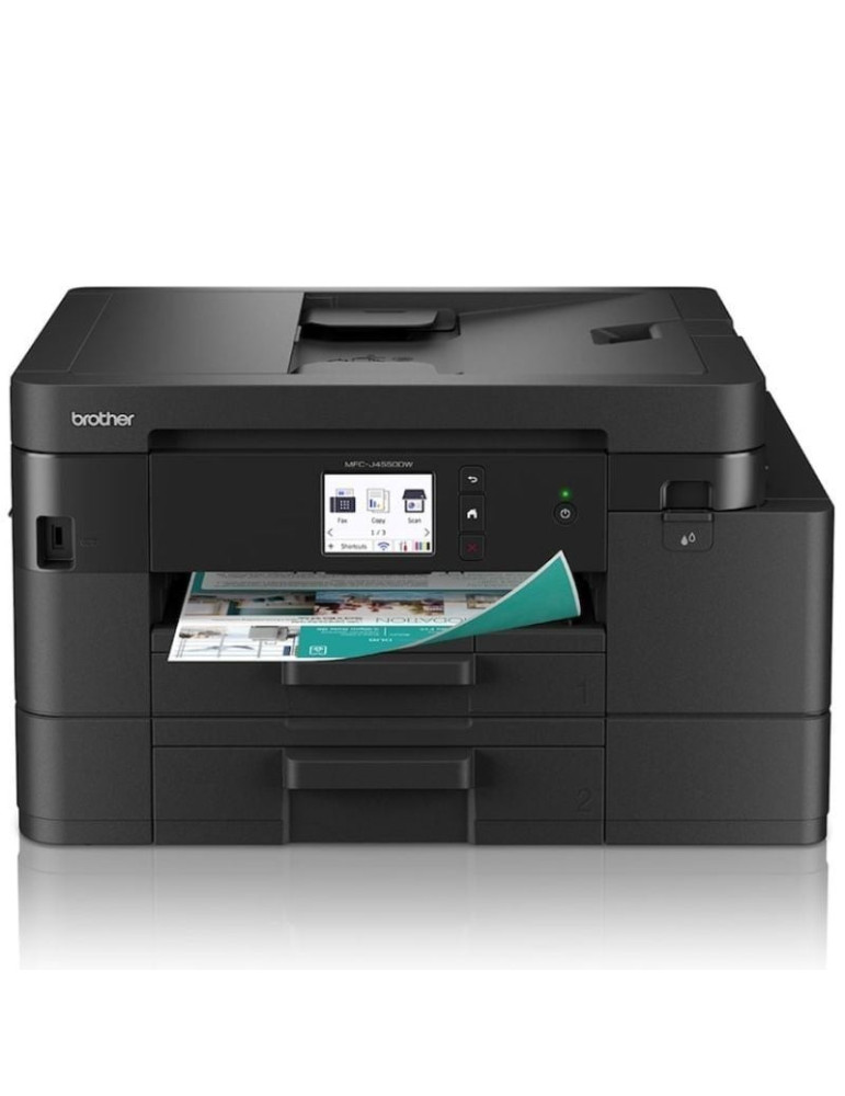 Multifunción Brother MFC-J4550DW WiFi/ Fax/ Dúplex/ Negra