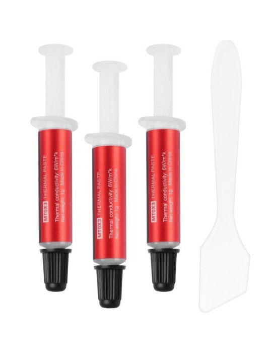 Pasta Térmica Mars Gaming MT0X3/ 1g x3