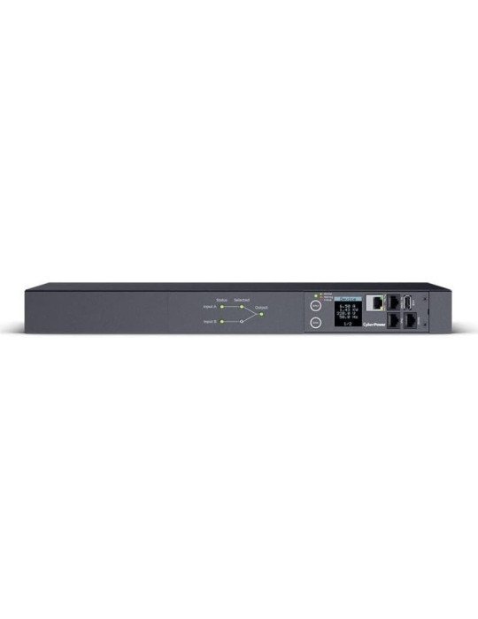 Unidad de Distribución para Alimentación Cyberpower PDU44004/ 10-12A/ 12x IEC C13/ Formato Rack 1U