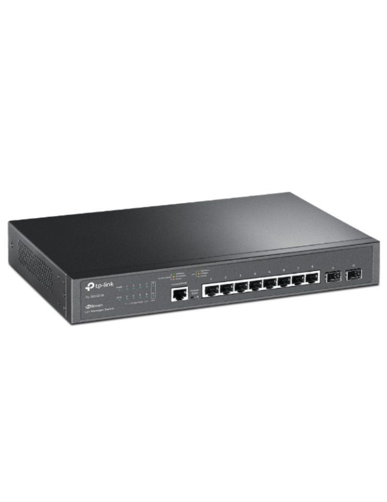 Switch Gestionable TP-Link Omada TL-SG3210 V3 10 Puertos/ RJ-45 10/100/1000/ SFP