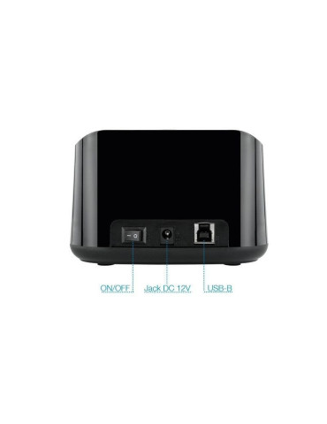 Docking Station para Discos Duros TooQ TQDS-802B 2