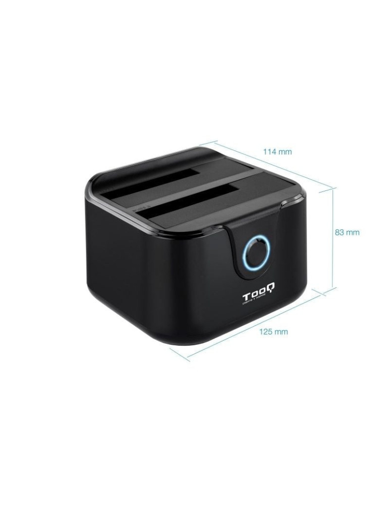 Docking Station para Discos Duros TooQ TQDS-802B