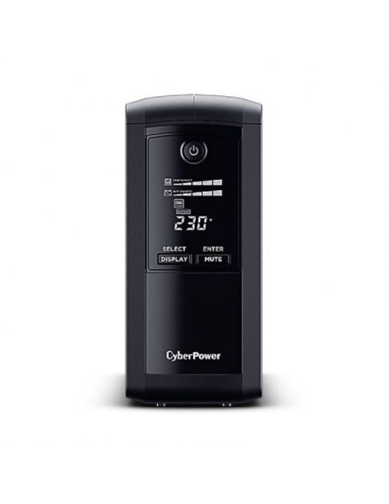 SAI Línea Interactiva Cyberpower VP1000ELCD/ 1000VA-550W/ 4 Salidas/ Formato Torre