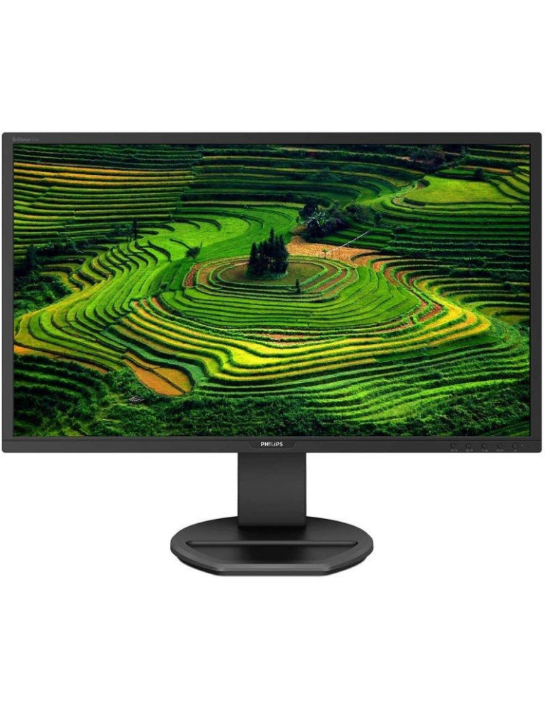 Monitor Profesional Philips 221B8LJEB 21.5"/ Full HD/ Multimedia/ Regulable en altura/ Negro