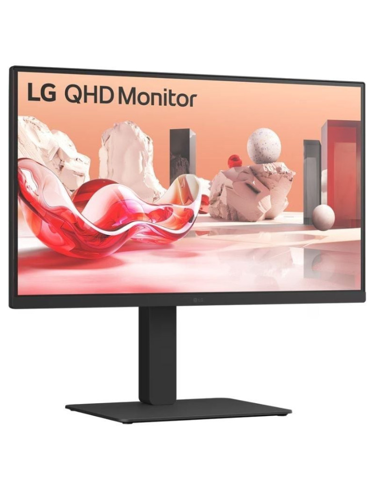 Monitor Profesional LG 27BA75QB-B 27"/ QHD/ Multimedia/ Negro