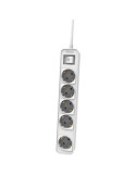 Regleta con Interruptor Philips CHP2154W/12/ 5 Tomas de corriente/ Cable 1.5m/ Blanco