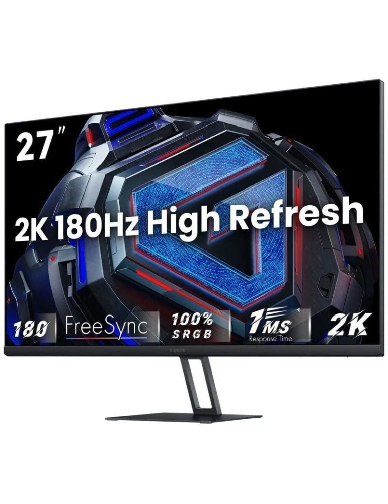 Monitor Gaming Xiaomi Gaming Monitor G27Qi 27"/ QHD/ 1ms/ 180Hz/ IPS/ Negro