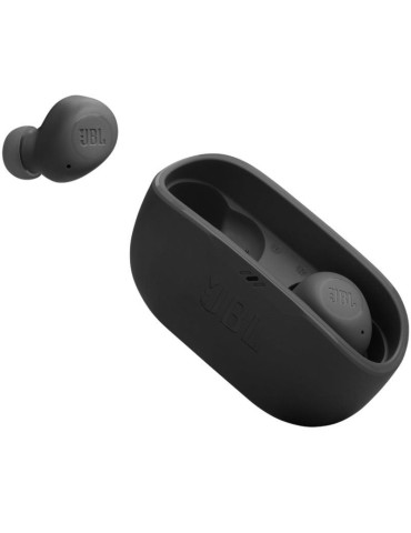Auriculares Bluetooth JBL Vibe Buds con estuche de carga/ Autonomía 8h/ Negros 2