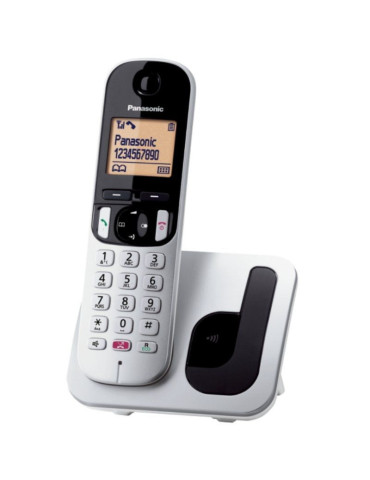 Teléfono Inalámbrico Panasonic KX-TGC250SPS/ Plata 2