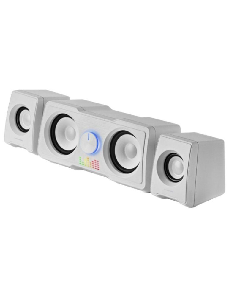 Altavoces Mars Gaming MS22W/ 35W/ 2.2/ Blancos