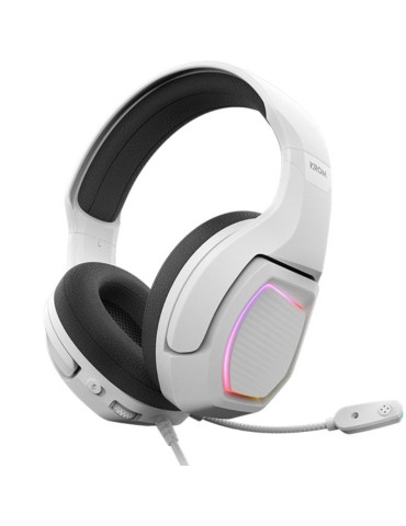 Auriculares Gaming con Micrófono Krom Kopa 7.1/ USB 2.0/ Blancos 2