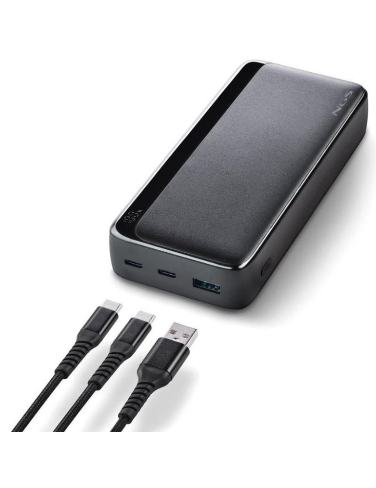 PowerBank 20000mAh NGS Quiz 20/ 22.5W/ Negra