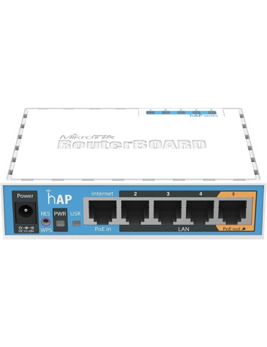 Switch Mikrotik RB951Ui-2nD 5 Puertos/ RJ45 10/100/ PoE