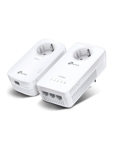 Adaptador Powerline TP-Link TL-WPA8631P 1300Mbps/ Alcance 300m/ Pack de 2