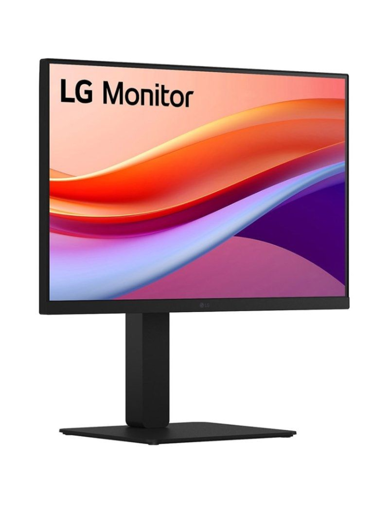 Monitor Profesional LG 24BA55W-B 24"/ WUXGA/ Multimedia/ Regulable en altura/ Negro