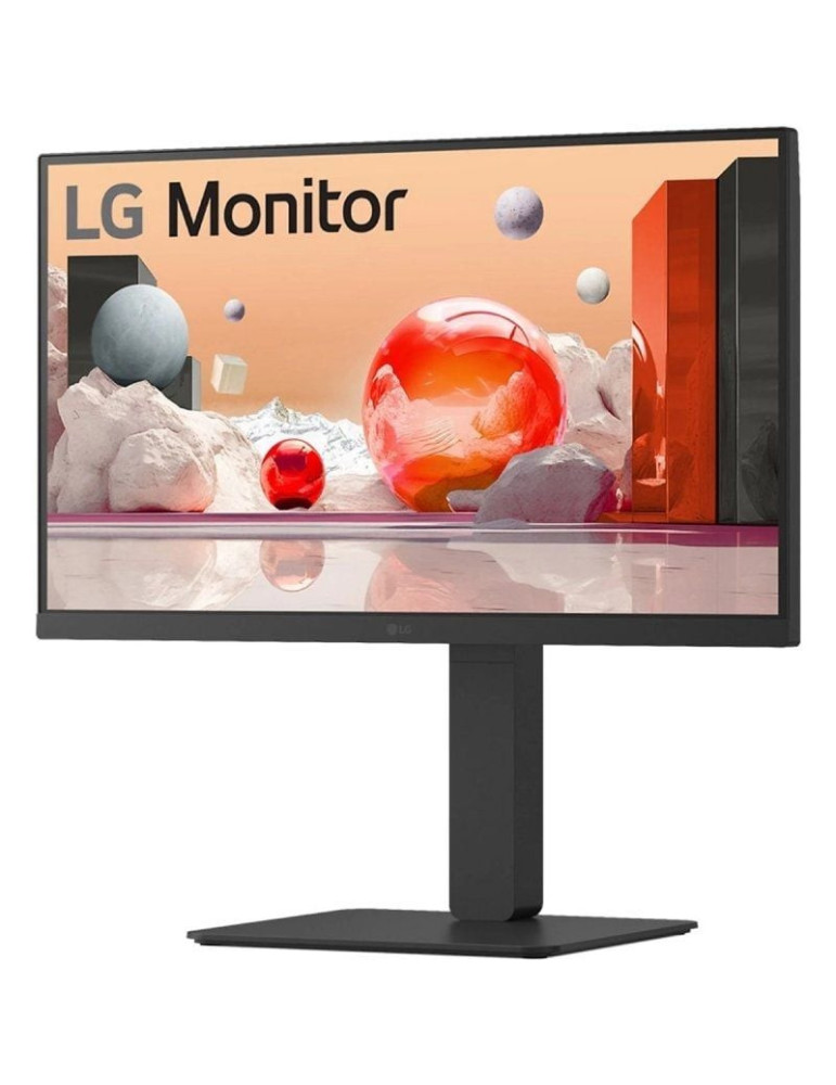 Monitor Profesional LG 24BA750-B 23.8"/ Full HD/ Multimedia/ Negro
